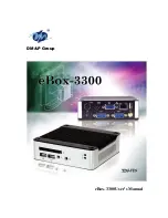 Preview for 1 page of DM&P Group eBOX 3300 User Manual