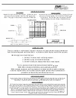 Preview for 2 page of DMC AFM8 Instructions