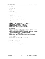 Preview for 11 page of DMC Analog Resistive Touchscreen ATP/AST Series Product Specifications