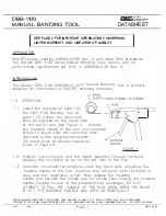 DMC DBS-1100 Datasheet предпросмотр