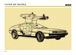 Preview for 18 page of DMC De Lorean Owner'S Handbook Manual