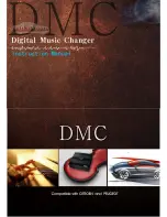 DMC Digital Music Changer Instruction Manual preview