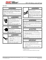Предварительный просмотр 8 страницы DMC HPU13M Datasheet