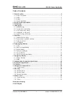 Preview for 2 page of DMC TSC-30/IC Product Specification