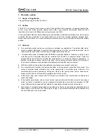 Preview for 3 page of DMC TSC-30/IC Product Specification