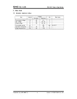 Preview for 10 page of DMC TSC-30/IC Product Specification