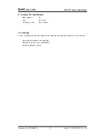 Preview for 22 page of DMC TSC-30/IC Product Specification