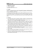 Preview for 3 page of DMC TSC-40/IC Product Specifications