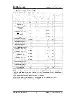 Preview for 10 page of DMC TSC-40/IC Product Specifications