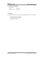 Preview for 18 page of DMC TSC-40/IC Product Specifications