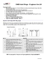 DME Engineer Hoist Rings Quick Start Quide preview