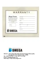 Предварительный просмотр 16 страницы DMEGA Mega Power I Instruction Manual