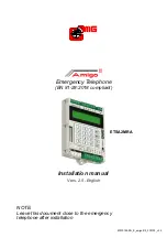 Предварительный просмотр 1 страницы DMG Amigo II ETSA2MRA Installation Manual