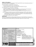 Предварительный просмотр 4 страницы DMP Electronics 1121-WINT PIR Installation Sheet