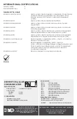 Предварительный просмотр 4 страницы DMP Electronics 263HINT Installation Manual