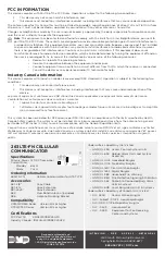 Предварительный просмотр 4 страницы DMP Electronics 263LTE-FN Installation Manual