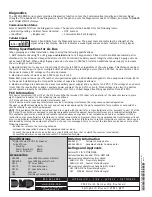 Предварительный просмотр 2 страницы DMP Electronics 464-263H Installation Sheet