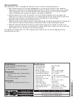 Preview for 4 page of DMP Electronics 521LX Installation Sheet