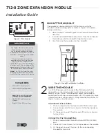 Preview for 1 page of DMP Electronics 712-8 Installation Manual