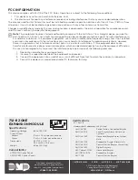 Preview for 4 page of DMP Electronics 712-8 Installation Manual