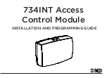 DMP Electronics 734INT Installation And Programming Manual preview