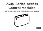 Preview for 1 page of DMP Electronics 734N Series Installation And Programming Manual