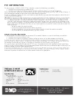 Preview for 4 page of DMP Electronics 738Zplus Installation Manual