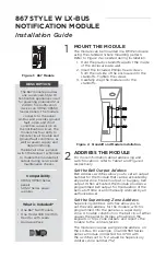 Preview for 1 page of DMP Electronics 867 W LX-BUS Installation Manual