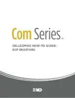 DMP Electronics CellComEX How-To Manual preview