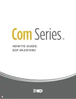 Preview for 1 page of DMP Electronics Com Series How-To Manual