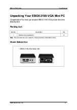 Предварительный просмотр 9 страницы DMP Electronics EBOX-3100-VGA User Manual