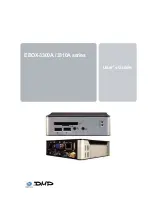 DMP Electronics EBOX-3300A series User Manual preview