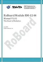 DMP Electronics RoBoard RM-G144 Manual preview