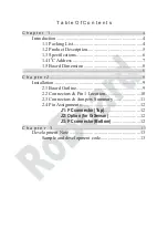 Preview for 3 page of DMP Electronics RoBoard RM-G144 Manual