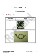 Preview for 4 page of DMP Electronics RoBoard RM-G144 Manual