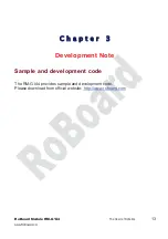 Preview for 13 page of DMP Electronics RoBoard RM-G144 Manual