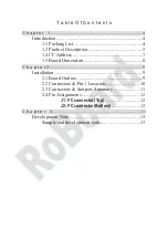 Preview for 3 page of DMP Electronics RoBoard RM-G146 Quick Start Manual