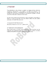 Preview for 2 page of DMP Electronics RoBoard RM-G211 Manual