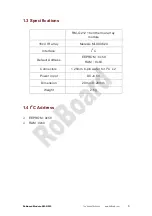 Preview for 6 page of DMP Electronics RoBoard RM-G212 Manual