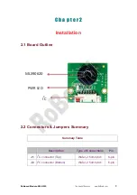 Preview for 8 page of DMP Electronics RoBoard RM-G212 Manual