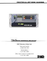 Preview for 1 page of DMP Electronics SCS-1R Installation Manual