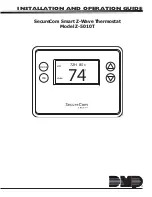 Preview for 1 page of DMP Electronics SecureCom Smart Z-Wave Z-5010T Installation And Operation Manual