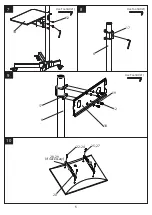 Предварительный просмотр 5 страницы DMP Electronics TV Trolley Stand Assembly Instructions Manual