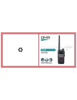 Предварительный просмотр 1 страницы DMR DM-580 User Manual