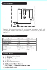 Preview for 6 page of DMR MiniWash 30-1208 Manual