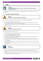 Предварительный просмотр 7 страницы DMT 101810 User Manual