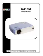 DMT D315M User Manual preview