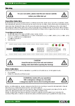 Предварительный просмотр 5 страницы DMT LS-190 Manual