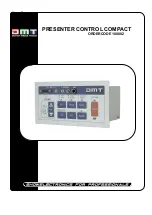 Предварительный просмотр 1 страницы DMT Presenter Control Compact Product Manual