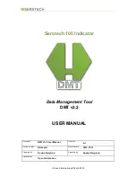 DMT Serstech 100 User Manual preview